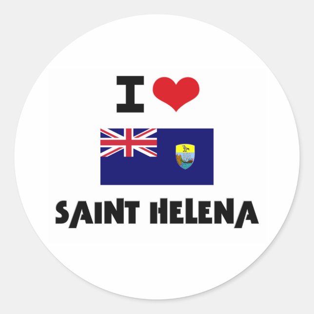 STICKER ROND I COEUR SAINT HELENA (Devant)