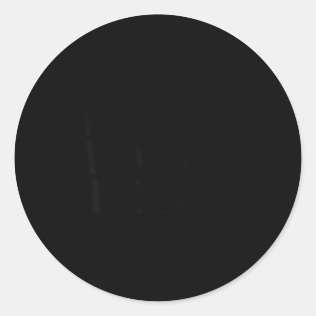 Sticker Rond I Don't Know Her Meme Attitude Culture Funny Cute  (Devant)