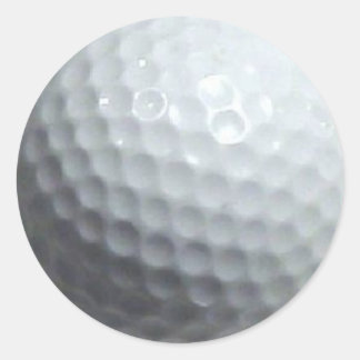 Sticker Rond I Love Golf