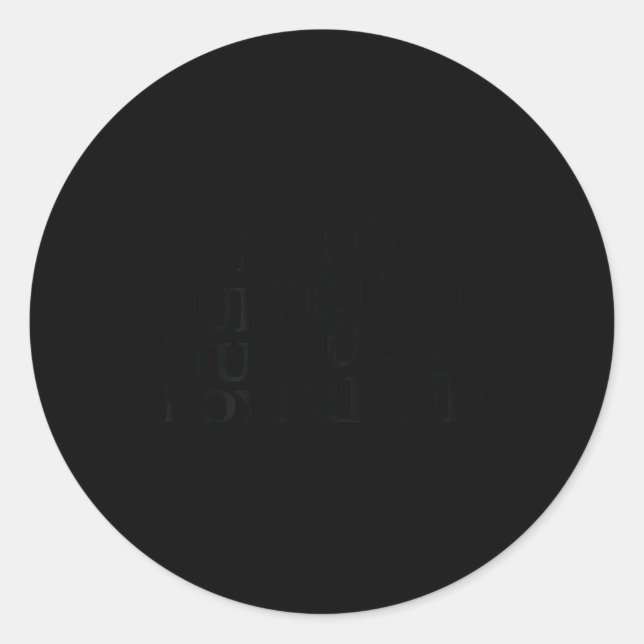 Sticker Rond I Love My Super Hot Muscular Boyfriend Funny Love  (Devant)