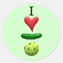 I Love Pickleball - Vert -