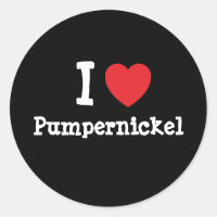 I love Pumpernickel heart T-Shirt