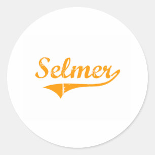 Sticker Rond I Love Selmer Tennessee