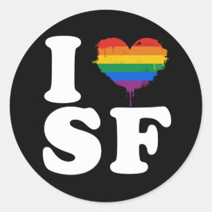 Sticker Rond I LOY GAY SAN FRANCISCO - WHITE -.png