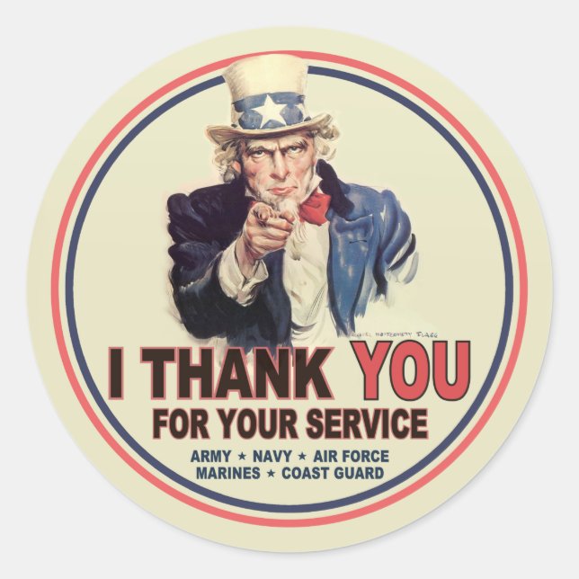 STICKER ROND I MERCI (Devant)