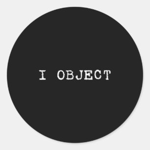 Sticker Rond I Objet Avocat Avocat Droit Étudiant Drôle Cadeau