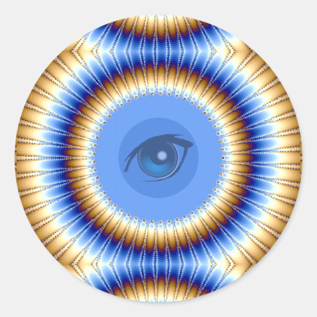 Sticker Rond I Vision_ (Devant)