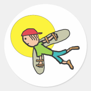 Sticker Rond Icarus