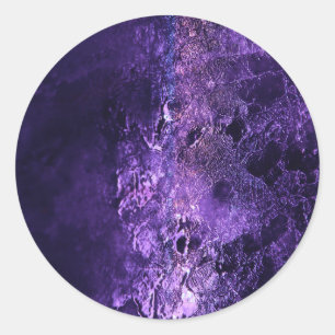 Sticker Rond Ice Glacial