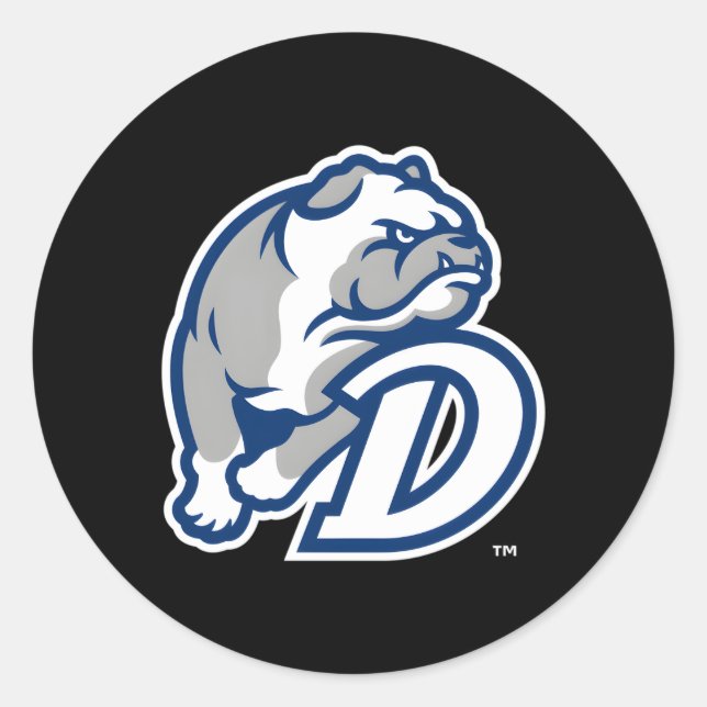 Sticker Rond Icône Drake Bulldogs (Devant)