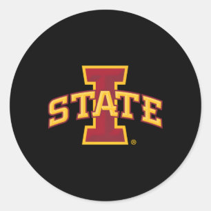 Sticker Rond Icône Iowa State Cyclones