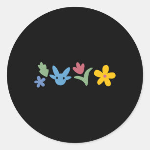 Sticker Rond Icônes