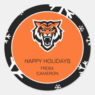 Sticker Rond Idaho State University Bengals Spirit Design