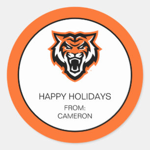 Sticker Rond Idaho State University Bengals Spirit Design