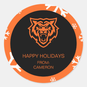 Sticker Rond Idaho State University Bengals Spirit Design