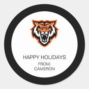 Sticker Rond Idaho State University Bengals Spirit Design