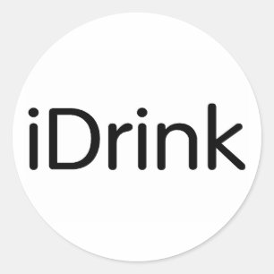Sticker Rond iDrink