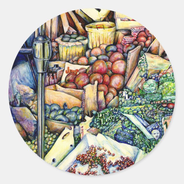 Sticker Rond If God had made it it better, she would have kept (Devant)