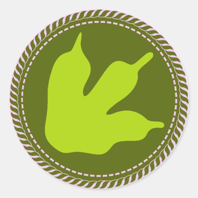 Sticker Rond IGGPPCamp Troop Kaiju Pride (Devant)