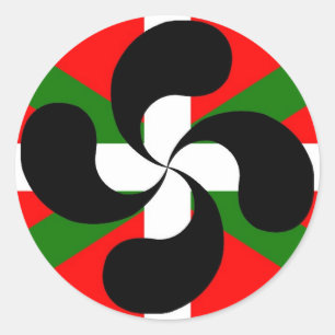 STICKER ROND IKURRINA-LAUBURU