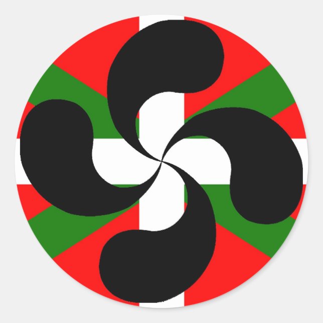 STICKER ROND IKURRINA-LAUBURU (Devant)