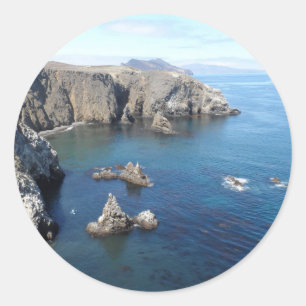 Sticker Rond Île d'Anacapa - Parc national des Îles-de-la-Manch