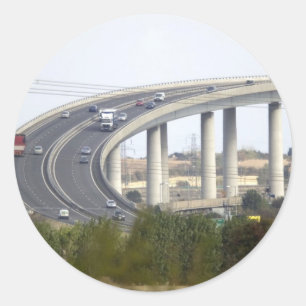 Sticker Rond Île de Sheppey