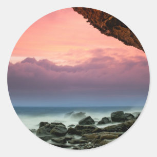 Sticker Rond Île de Skye, Écosse,