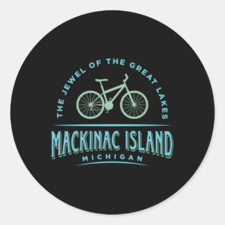Sticker Rond Île Mackinac