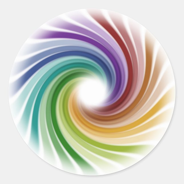 Sticker Rond Illusion (Devant)