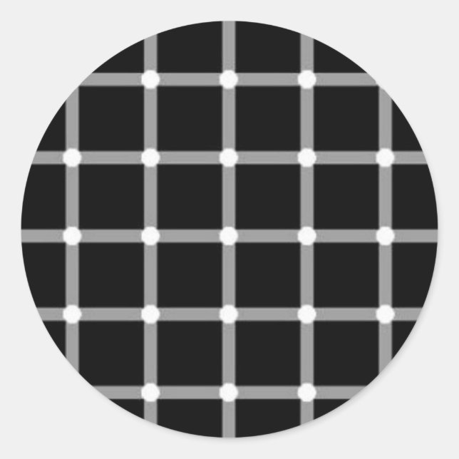 Sticker Rond illusion-12 (Devant)
