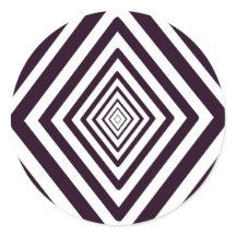 Illusion optique diamant noir et blanc