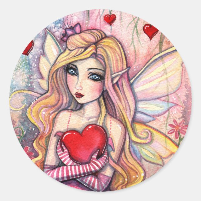 Sticker Rond "illustrations de molly harrison" (Devant)