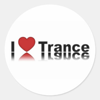 Sticker Rond ILoveTrance