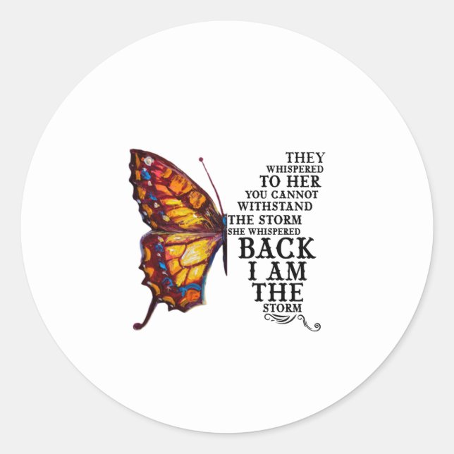 Sticker Rond Ils L'Ont Fouettée Vous Ne Pouvez Pas Résister À L (Devant)