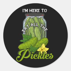 Sticker Rond I'm Here
