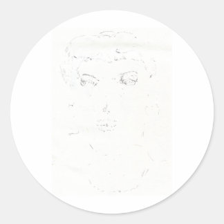 Sticker Rond Image parfaite