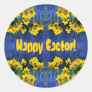 Sticker Rond Imaginaire Daffodil Spring