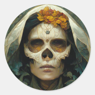 Sticker Rond Imaginaire Wood Witch 2