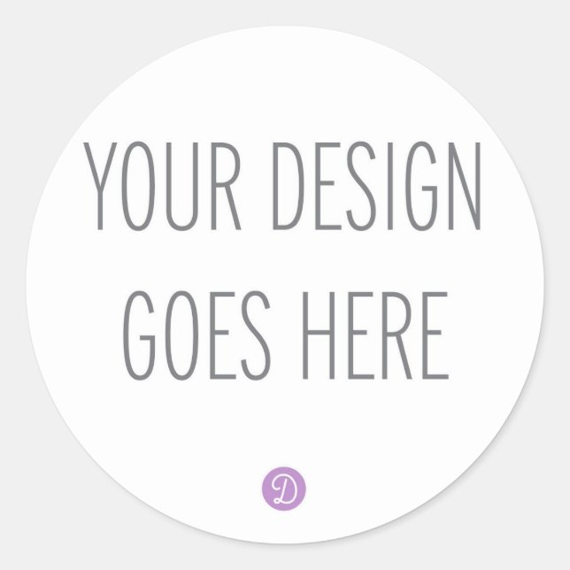 Sticker Rond Impression d'autocollants ronds (1,5" ou 3") (Devant)