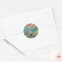 Impression, lever de soleil par Claude Monet