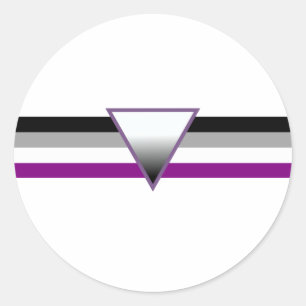 Sticker Rond Indicateur de fierté sexuelle