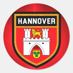 Sticker Rond Indicateur de Hanovre