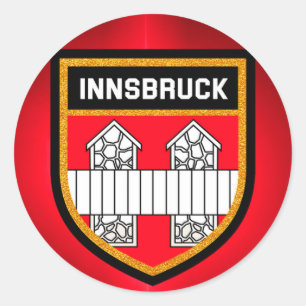 Sticker Rond Indicateur Innsbruck