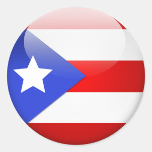 Sticker Rond Indicateur Porto Rico