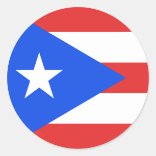Sticker Rond Indicateur Porto Rico