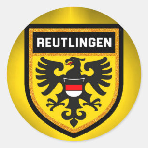 Sticker Rond Indicateur Reutlingen