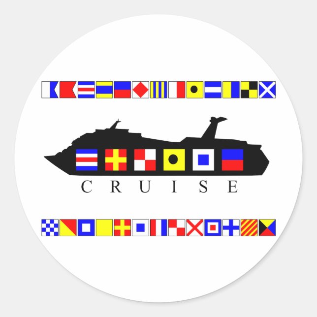 Sticker Rond Indicateurs du signal de croisière (Devant)