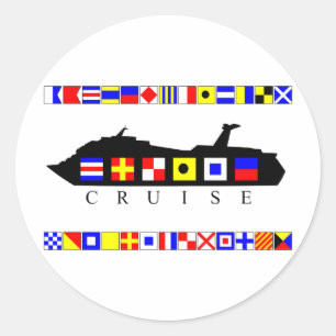 Sticker Rond Indicateurs du signal de croisière
