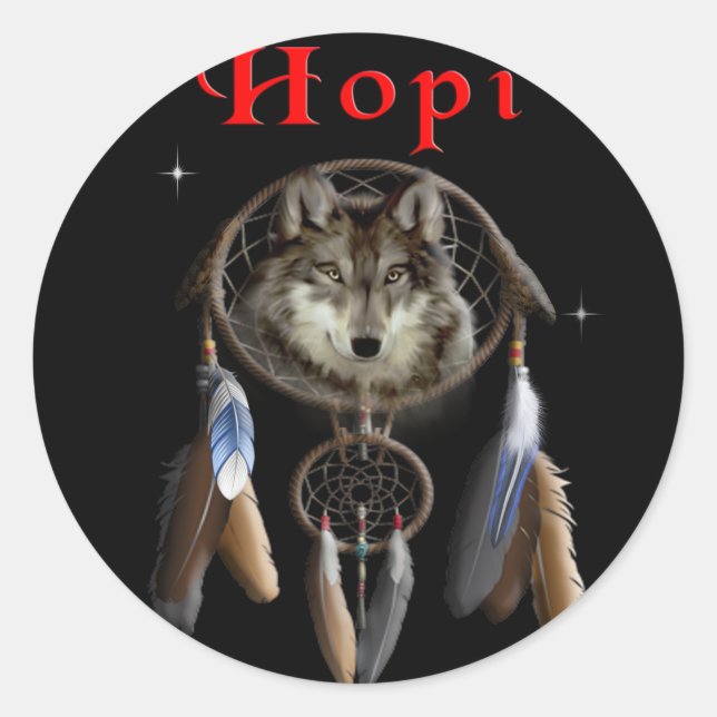 Sticker Rond Indien (Devant)